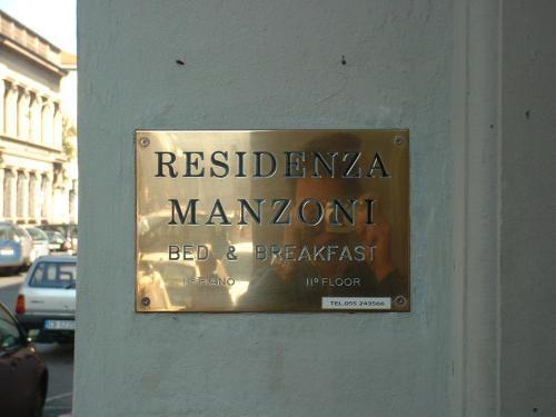 B&B Residenza Manzoni Florenz Exterior foto